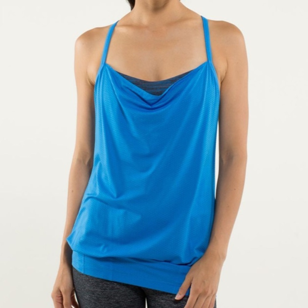 Lululemon Blue C.Y.B. Tank